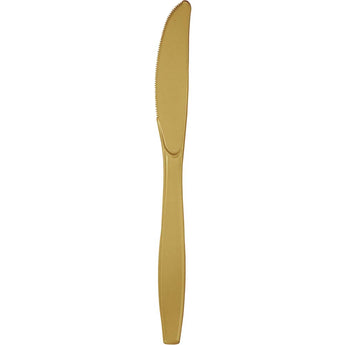 Glittering Gold Knife