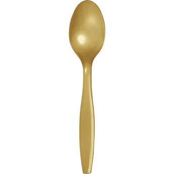 Glittering Gold Spoon