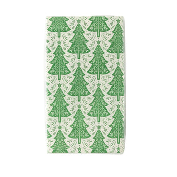 Nordic Christmas Tree Dinner Napkin