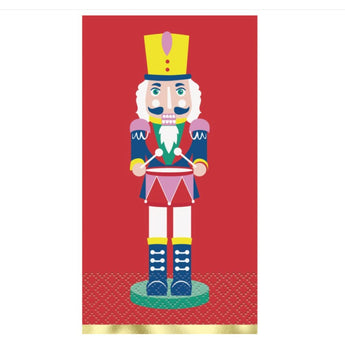 Nutcracker Dinner Napkin with Foil