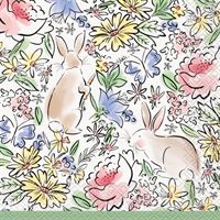 Dainty Easter Luncheon Napkin