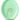 Green Christmas Bulb Shaped Plate