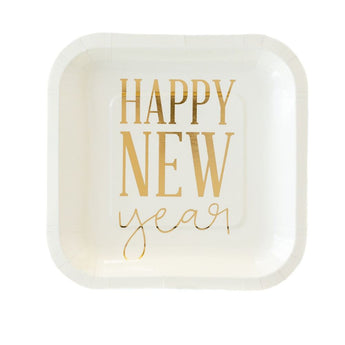 Happy New Year 7" Plate