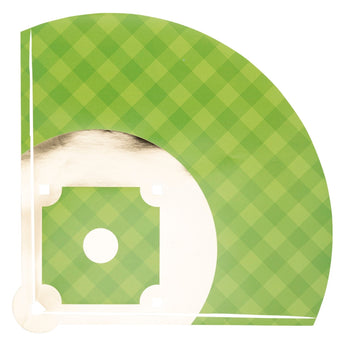 Baseball Diamond Paper Placemat