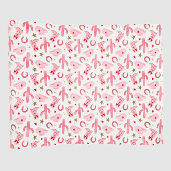 Pink Cowgirl Table Runner