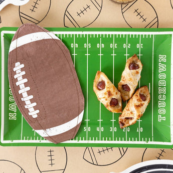 Football Kraft Table Runner