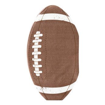 Football Shaped Dinner Napkin