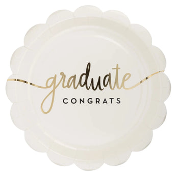 Graduate Congrats Plate