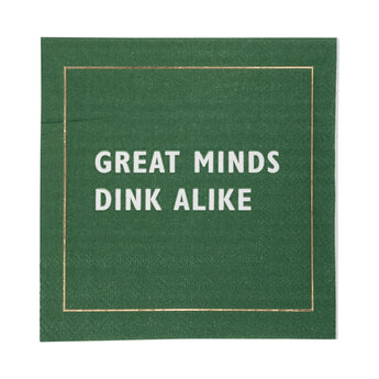 Pickleball Sayings Paper Cocktail Napkin