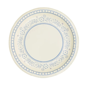 Something Blue 7" Paper Dessert Plate