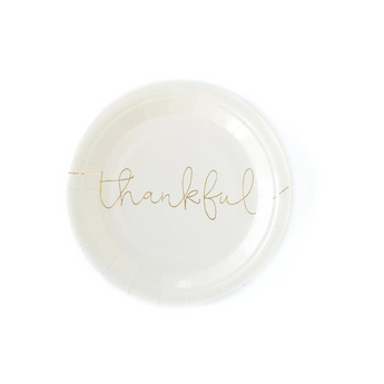 Harvest Thankful/Grateful 7" Plate