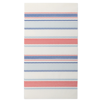 Patriotic Stripe Paper Dinner Napkin