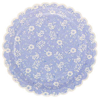 Liberty Floral Lavender Paper Plate