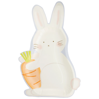 Bunny with Carrot Shaped Plate