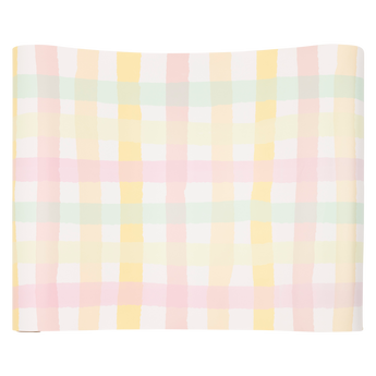 Spring Checks Paper Table Runner