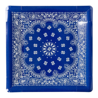 Blue Bandana Plate