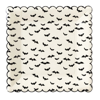 Batty Square 9" Plate