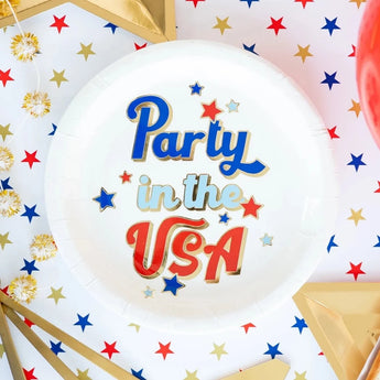 Party in the USA Plate