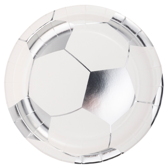 Soccer Ball Paper Plate