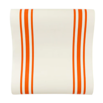 Harvest Rust Striped Table Runner