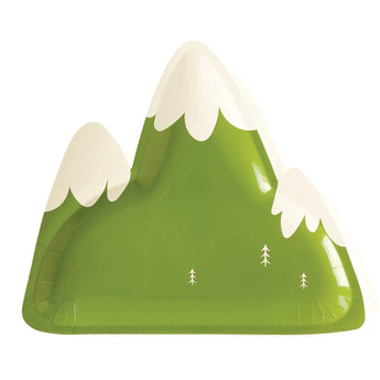 Adventure Mountain Shaped 9" Plate