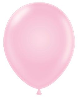 11 inch Tuf-Tex Baby Pink Latex Balloon