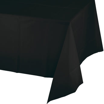 Black Velvet Rectangle Tablecloth