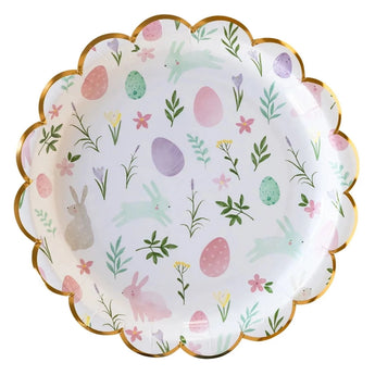 Watercolor Scatter Round 9" Plate