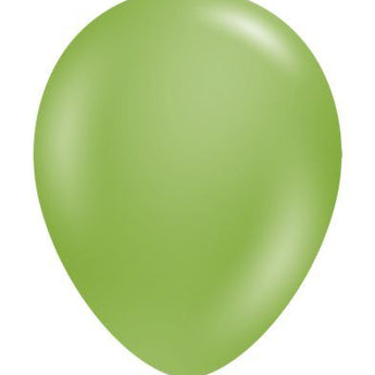 11 inch Tuf-Tex Fiona Green Latex Balloon