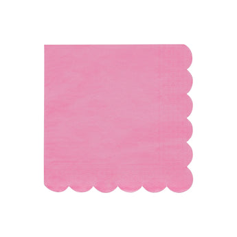 Large Candy Pink Paper Napkin