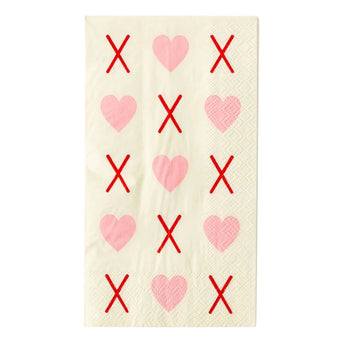 XOXO Hearts Napkin