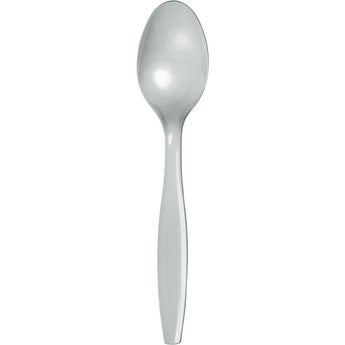 Shimmering Silver Spoon