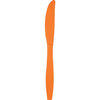 Sunkissed Orange Knife