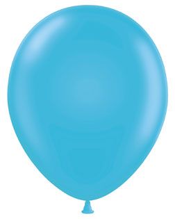 11 inch Tuf-Tex Turquoise Latex Balloon